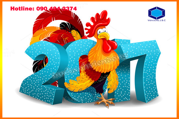 Cheap Printing New Year Greeting Card In Hanoi | Chuyên cung cấp túi đựng lịch tết 2018 giá rẻ tại quận Tân Bình  | Hop dung qua