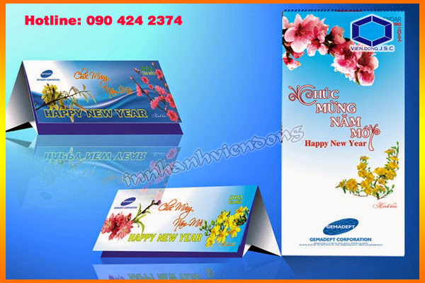 Printing Promotional Calendar In Hanoi | Tại 	Quận Gò Vấp | Hop dung qua