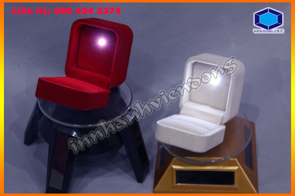 địa chỉ ban hộp đựng nhẫn có đèn led giá rẻ | Địa chỉ bán túi đựng coffee có sẵn tại Sài Gòn  | Hop dung qua