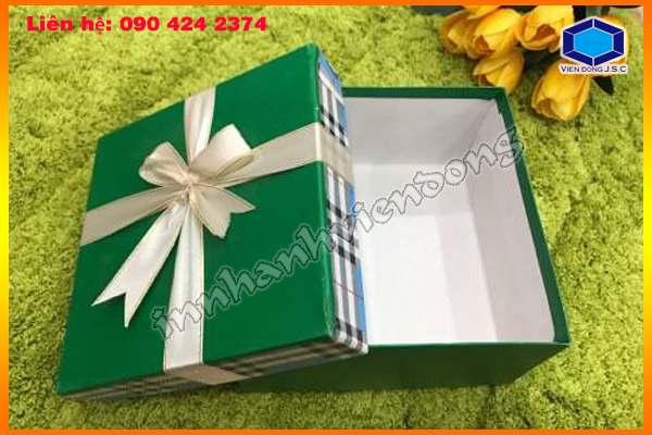 Bán hộp đựng quà có sẵn  | Làm vỏ hộp đựng bánh sinh nhật | Hop dung qua