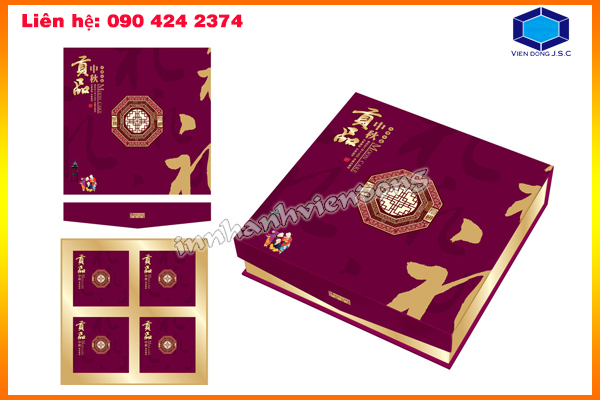 Sản xuất hộp đựng bánh trung thu | Tại Quảng Trị | Hop dung qua